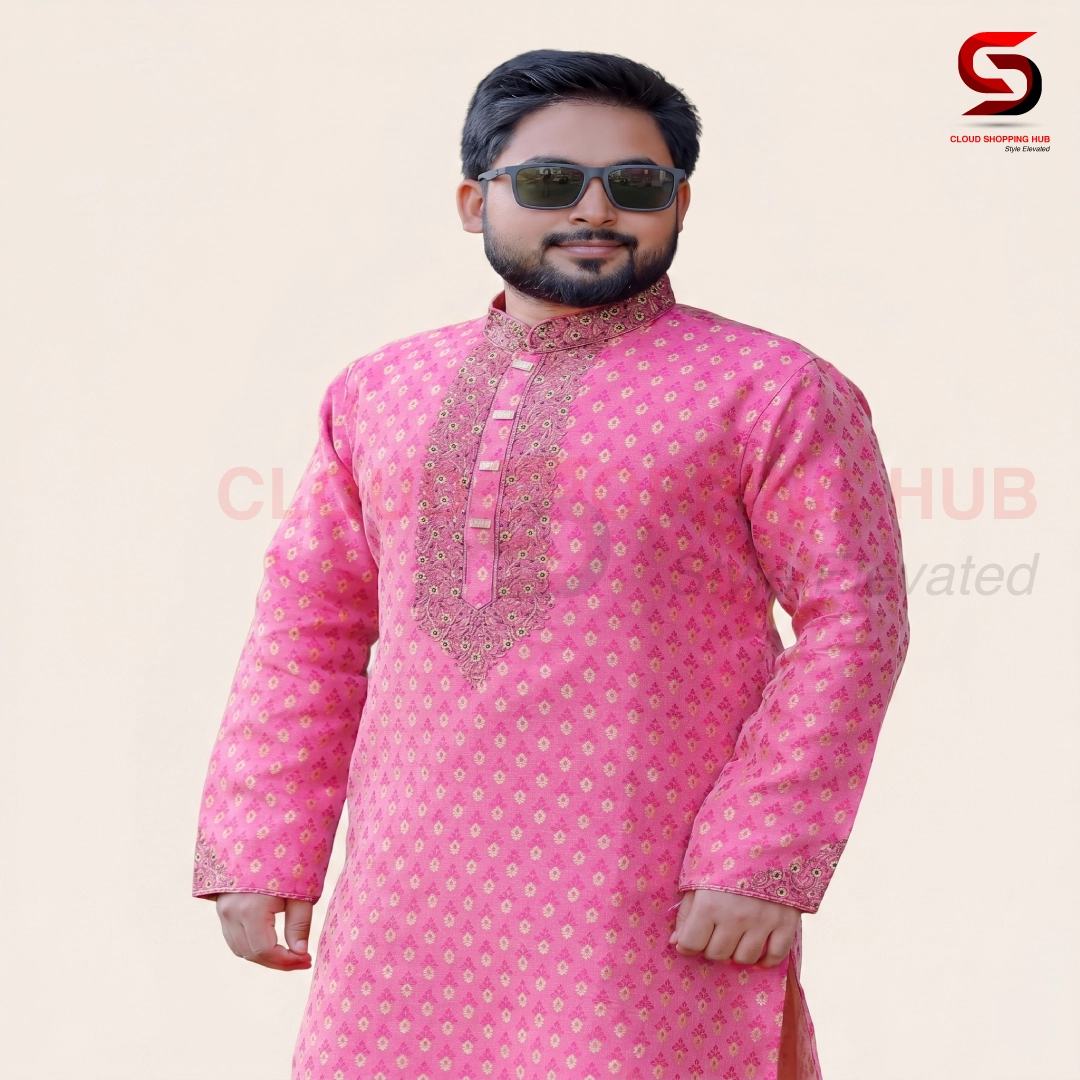 Mishti Color Soft Katan Panjabi - 24