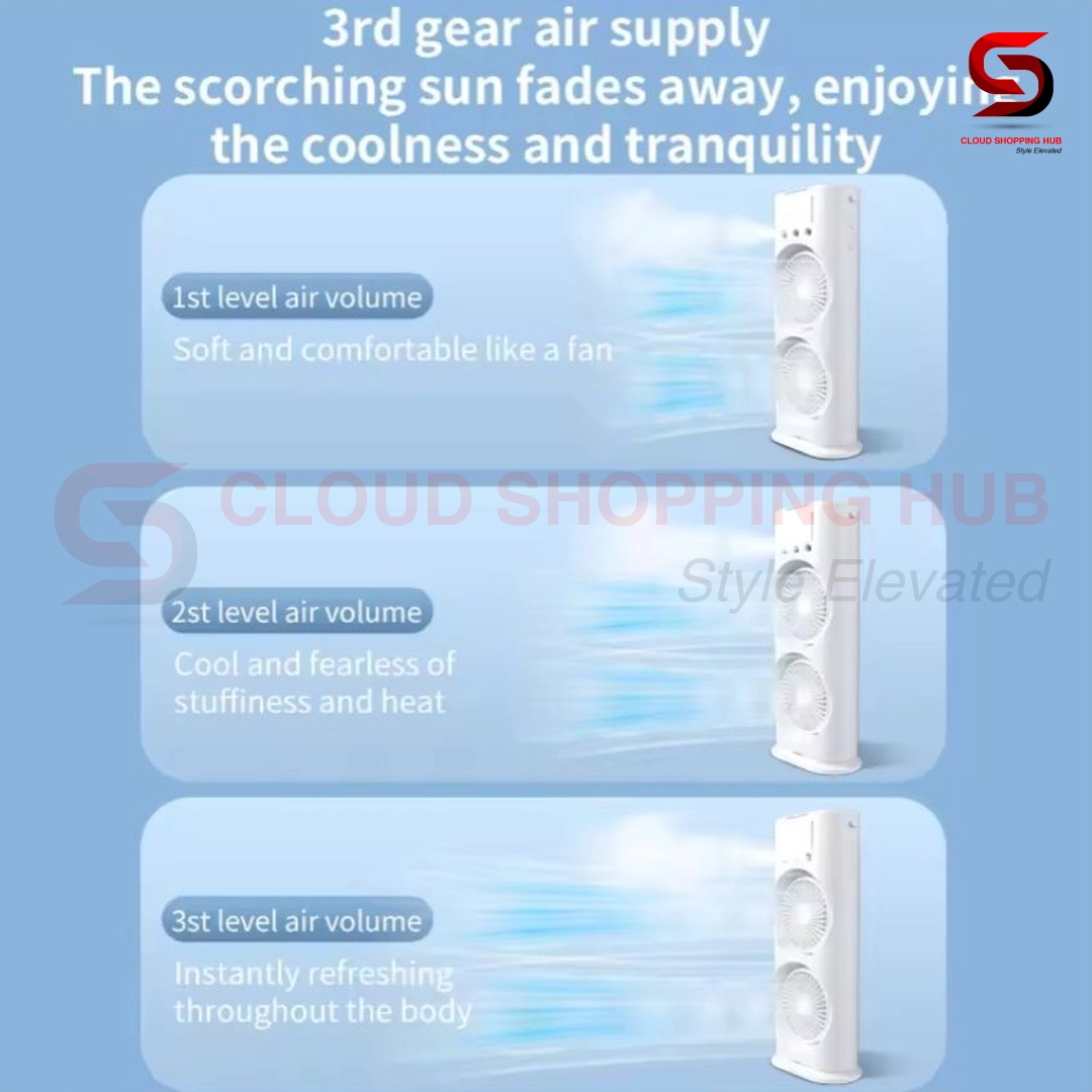 Double Ended Rechargeable Spray Fan - RIF01 - Image 8