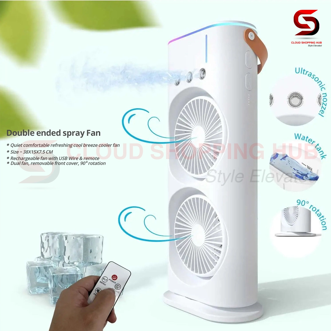 Double Ended Rechargeable Spray Fan - RIF01 - Image 6